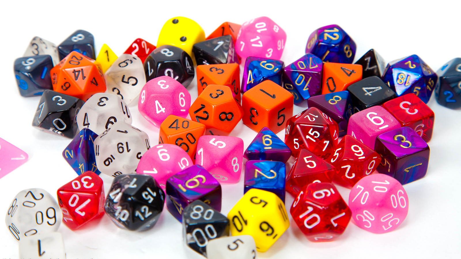 different kinds of dice, chasity games