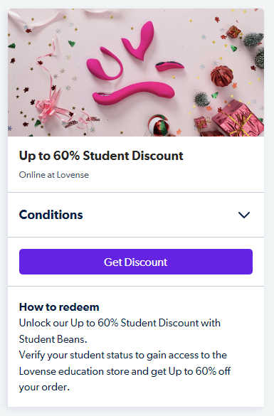 lovense student discount code