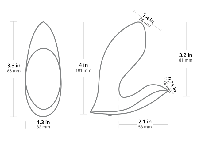 lovense flexer measurments