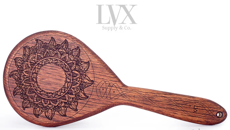 eco-friendly bdsm wooden paddle