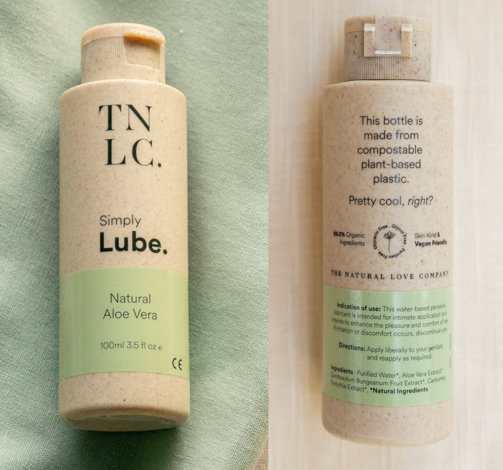 TNLC simply lube all natural sex lube