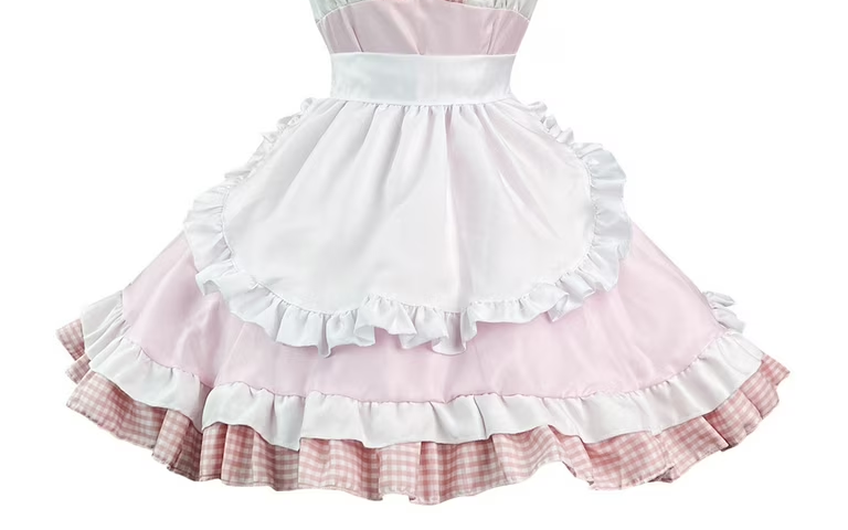 sissy dress with frilly apron, sissification shopping guide