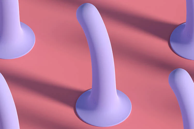 purple silicone sex toys, how to use a dildo guide