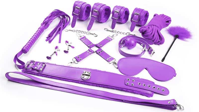 purple bdsm kit