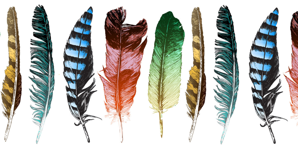 feathers for kinky sensory play