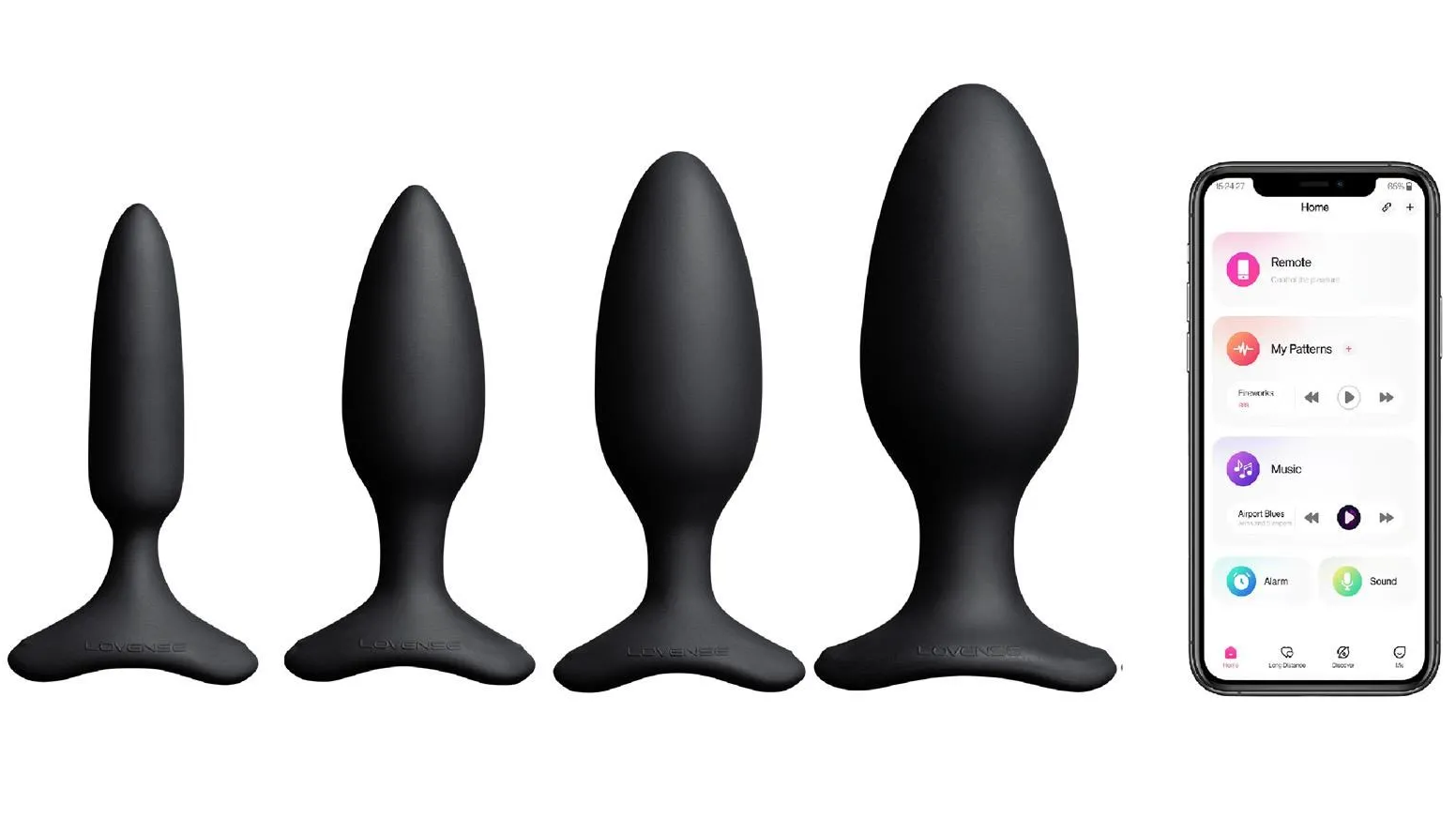 lovense hush 2, Long-distance vibrators for men, Remote-controlled gay sex toys

