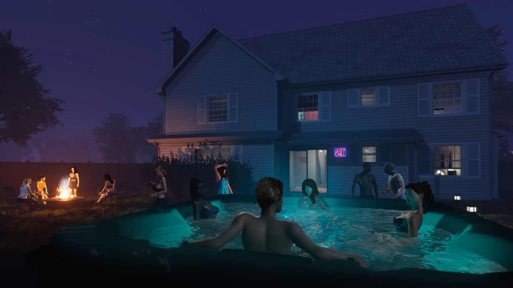 House Party (VR Mod) VR adult game, Adult gaming in virtual reality
