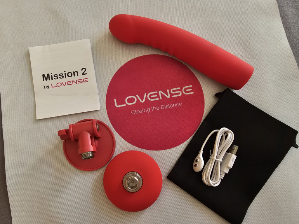 Lovense mission 2 bluetooth sex toy, Interactive sex toy
 