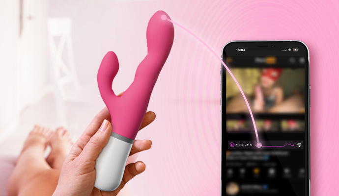 lovense nora rabbit vibrator, Vibrating dildo for enhanced cam performances