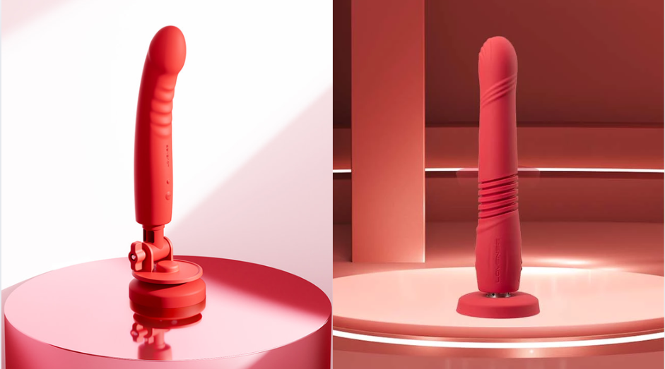 Mission 2 intense vibrations,
Gravity powerful thrusting dildo